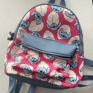 Disney Pink and Blue Stitch Backpack